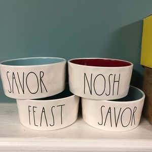 Rae Dunn Dog Bowls 2 for $15